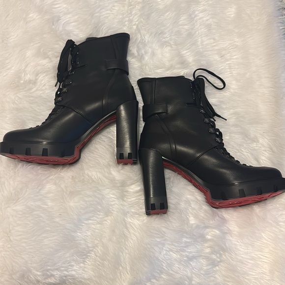 Christian Louboutin Black Ankle Boots - Picture 2 of 11